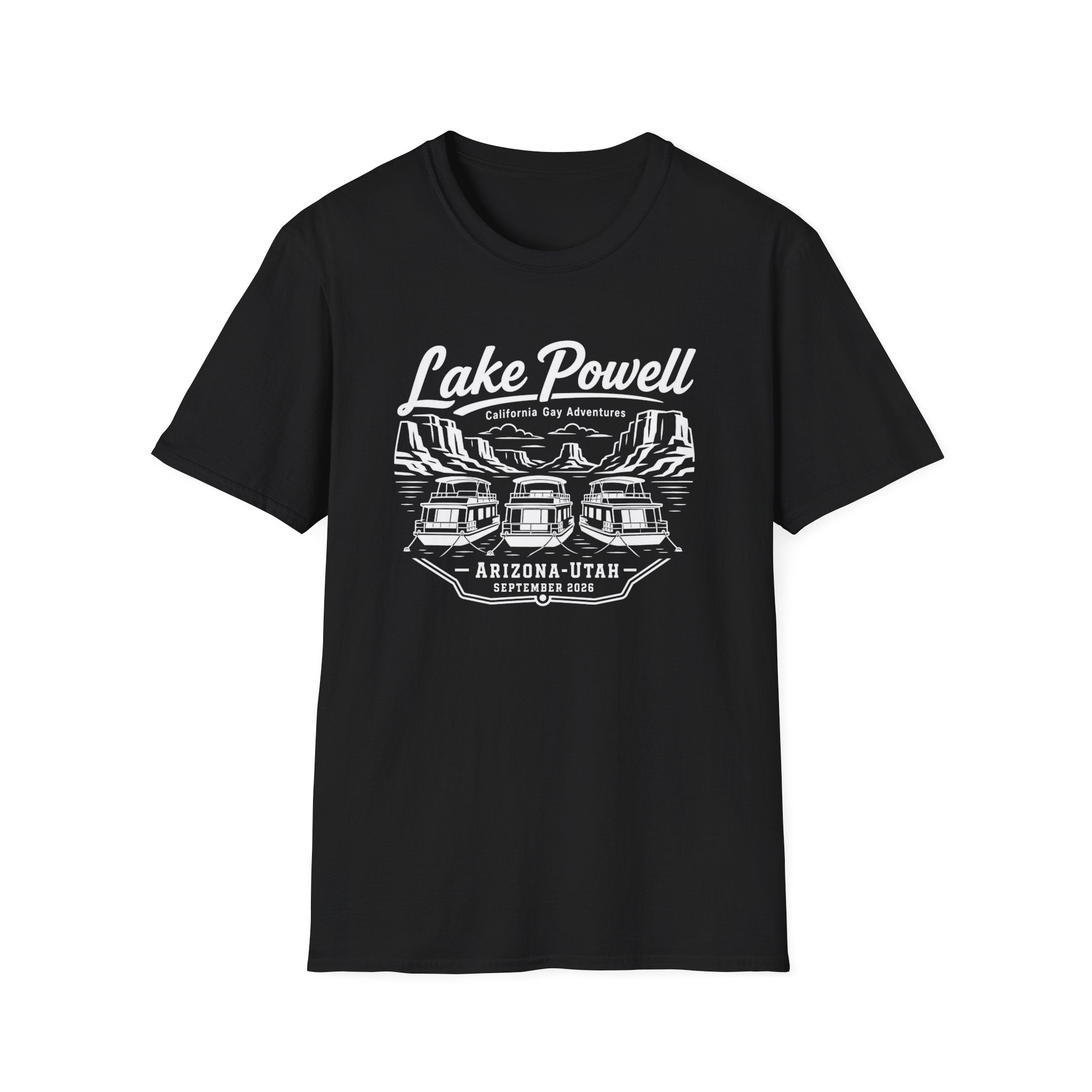 Lake Powell T-Shirt - White Lettering