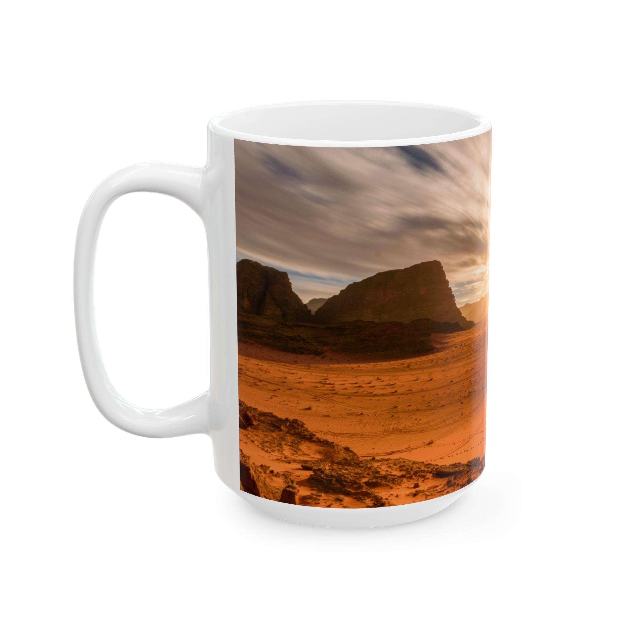 Jordan Adventure Mug – Wadi Rum to Petra | 11 oz / 15 oz